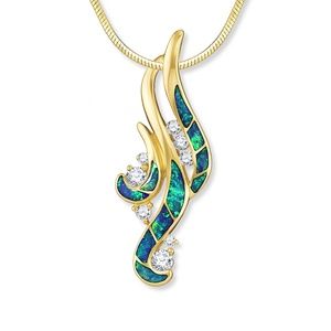 IN SEARCH OF      WANTED_ Hoku waterfall pendant